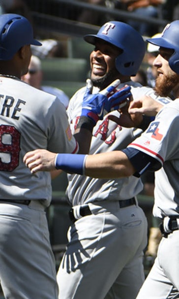 Rangers' home runs back Hamels in 10-4 win over White Sox (Jul 01, 2017)